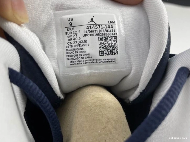 Powder Jordan Air 414571-144 Dark 13 Blue 0707